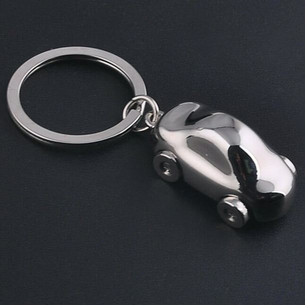 Mini Fashion 3D silver color Truck Key Chain Car  Symbol Key Ring  Free Shipping 